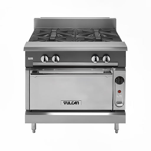 Vulcan V236HS 36" Gas Range W/ (2) Hot Tops & Standard Oven, Natural Gas-cityfoodequipment.com