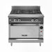 Vulcan V336HB 36" Gas Range W/ (3) Hot Tops & Storage Base, Liquid Propane-cityfoodequipment.com