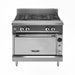 Vulcan V336HB 36" Gas Range W/ (3) Hot Tops & Storage Base, Natural Gas-cityfoodequipment.com