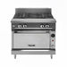 Vulcan V4B36B 36" 4 Burner Gas Range W/ Storage Base, Liquid Propane-cityfoodequipment.com
