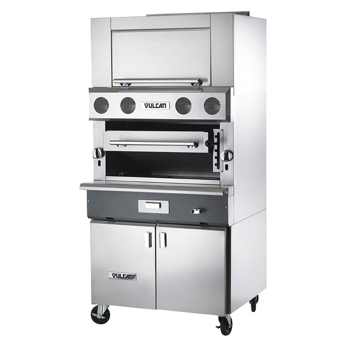 Vulcan VBB1BF 36" Upright Broiler W/ (3) Burners - Cabinet Base, Natural Gas-cityfoodequipment.com