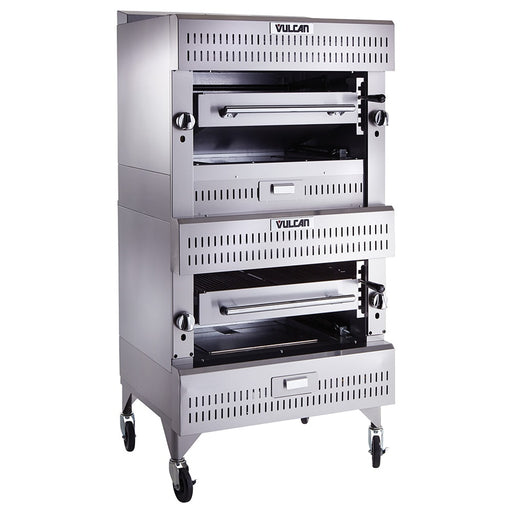 Vulcan VBB2 36" Double Deck Broiler W/ (6) Burners, Liquid Propane-cityfoodequipment.com