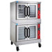 Vulcan VC66EC Double Full Size Electric Convection Oven - 12.5 Kw, 208v/3ph-cityfoodequipment.com