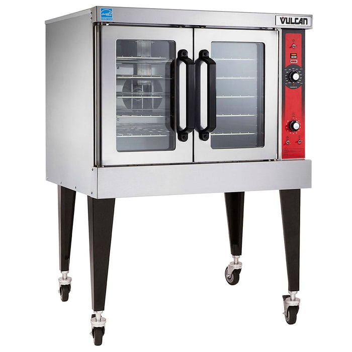 Vulcan VC6GC Single Full Size Liquid Propane Gas Convection Oven - 50,000 BTU-cityfoodequipment.com