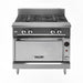 Vulcan VCBB36B 36" Gas Range W/ Full Charbroiler & Storage Base, Natural Gas-cityfoodequipment.com