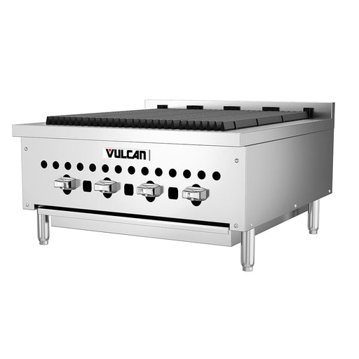 Vulcan VCCB25 25 1/4" Radiant Charbroiler W/ Cast Iron Grates, 58,000 BTU, Liquid Propane-cityfoodequipment.com