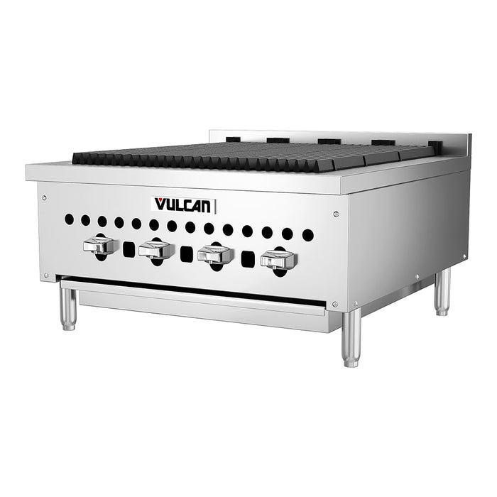Vulcan VCCB25 25 1/4" Radiant Charbroiler W/ Cast Iron Grates, 58,000 BTU, Natural Gas-cityfoodequipment.com