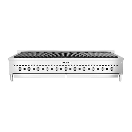 Vulcan VCCB60 60" Charbroiler - Low Profile, Cast Iron Grates, 159,000 BTU, Natural Gas-cityfoodequipment.com