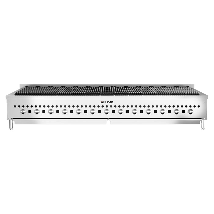 Vulcan VCCB72 72" Radiant Charbroiler W/ Cast Iron Grates, Natural Gas-cityfoodequipment.com