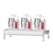 Vulcan VEKT80/666 (3) 6 Gal Steam Kettles & Stand Assembly - Manual Tilt, 2/3 Jacket, 230v/1ph-cityfoodequipment.com