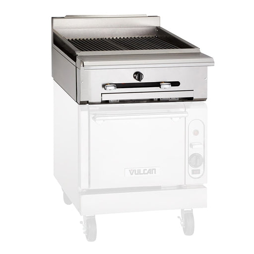 Vulcan VTC24 24" Gas Range Charbroiler - Modular, Natural Gas-cityfoodequipment.com