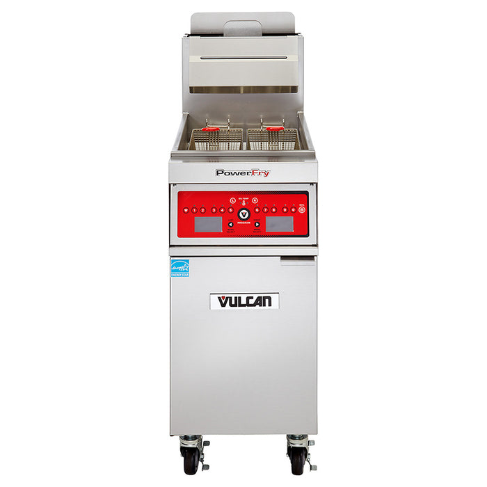 Vulcan 1TR45C Gas Fryer - (1) 50 Lb Vat, Floor Model, Liquid Propane-cityfoodequipment.com