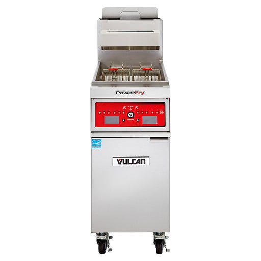 Vulcan 1VK85D Gas Fryer - (1) 90 Lb Vat, Floor Model, Liquid Propane-cityfoodequipment.com