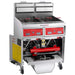 Vulcan 2VK45CF Gas Fryer - (2) 50 Lb Vats, Floor Model, Liquid Propane-cityfoodequipment.com