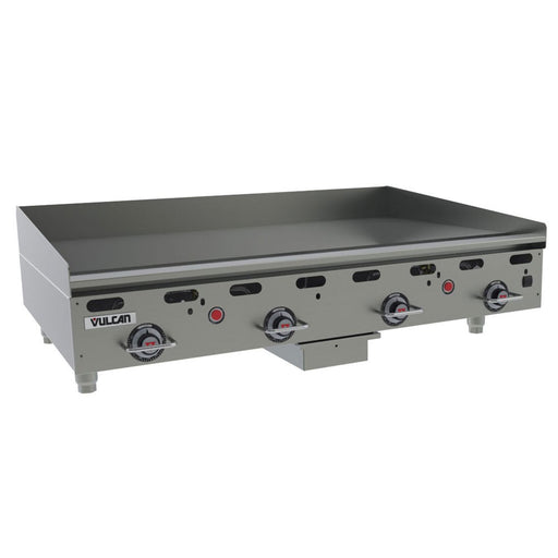 Vulcan MSA48-30 48" Gas Griddle W/ Thermostatic Controls - 1" Steel Plate, Natural Gas-cityfoodequipment.com