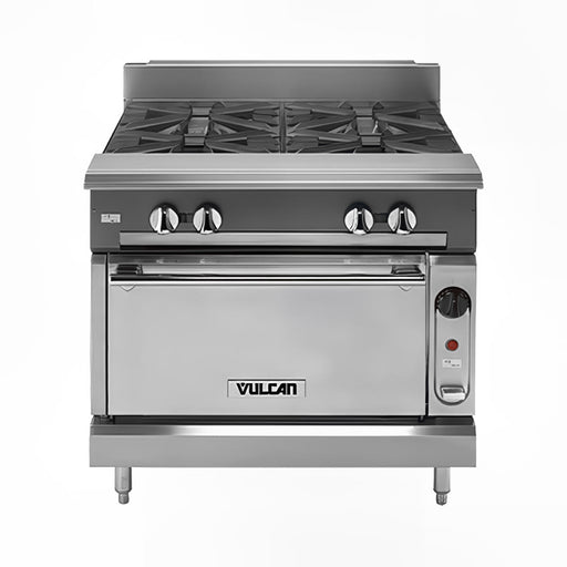 Vulcan V236HS 36" Gas Range W/ (2) Hot Tops & Standard Oven, Liquid Propane-cityfoodequipment.com