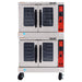 Vulcan VC55ED Double Full Size Electric Convection Oven - 25kw, 240v/1ph-cityfoodequipment.com
