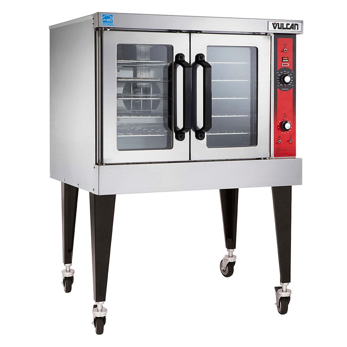 Vulcan VC5ED Single Full Size Electric Convection Oven - 12 1/2 Kw, 208v/3ph-cityfoodequipment.com