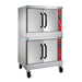 Vulcan VC66ED Bakery Depth Double Full Size Electric Convection Oven - 12.5 Kw, 208v/1ph-cityfoodequipment.com