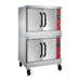 Vulcan VC66ED Bakery Depth Double Full Size Electric Convection Oven - 12.5 Kw, 240v/1ph-cityfoodequipment.com