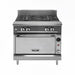 Vulcan VCBB24B 24" Gas Range W/ Charbroiler & Storage Base, Liquid Propane-cityfoodequipment.com