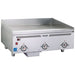 Vulcan VCCG36-AR 36" Gas Griddle W/ Thermostatic Controls - 1" Chrome Plate, Natural Gas-cityfoodequipment.com