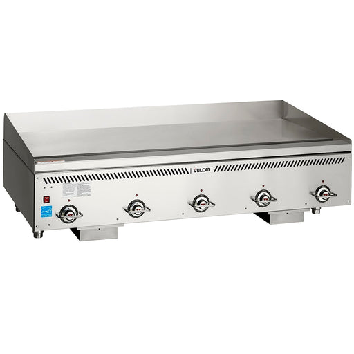 Vulcan VCCG60-IS 60" Gas Griddle W/ Thermostatic Controls - 1" Steel Plate, Liquid Propane-cityfoodequipment.com