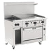 Vulcan 48C-2B36GT 48" 2 Burner Gas Range W/ Griddle & Convection Oven, Liquid Propane-cityfoodequipment.com