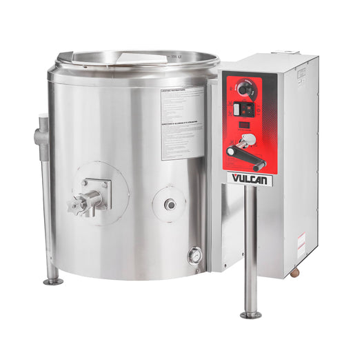 Vulcan K40GLT 40 Gal Steam Kettle - Manual Tilt, 2/3 Jacket, Liquid Propane-cityfoodequipment.com