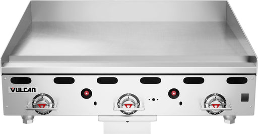 Vulcan MSA36-30 36" Gas Griddle W/ Thermostatic Controls - 1" Steel Plate, Liquid Propane-cityfoodequipment.com