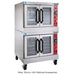 Vulcan SG44 Double Full Size Liquid Propane Gas Convection Oven - 60,000 BTU-cityfoodequipment.com