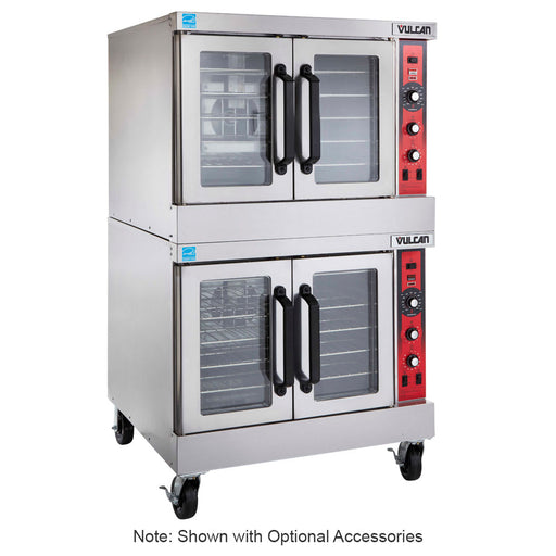 Vulcan SG44 Double Full Size Natural Gas Convection Oven - 60,000 BTU-cityfoodequipment.com