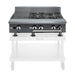 Vulcan V112HB 12" Gas Range W/ Hot Top & Storage Base, Natural Gas-cityfoodequipment.com