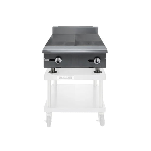 Vulcan V224H 24" Gas Range Top W/ (2) Hot Tops - Modular, Liquid Propane-cityfoodequipment.com