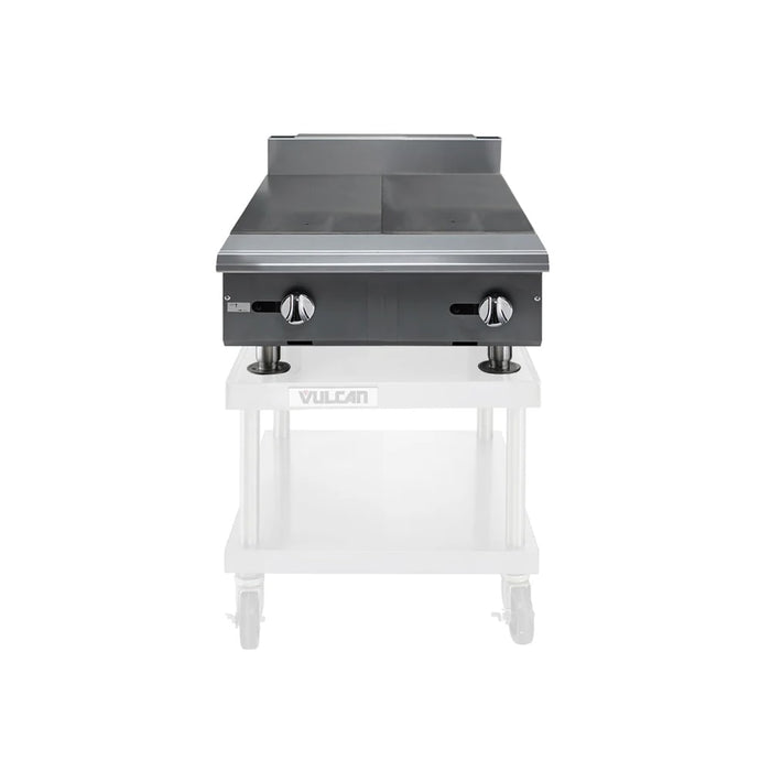 Vulcan V224H 24" Gas Range Top W/ (2) Hot Tops - Modular, Liquid Propane-cityfoodequipment.com