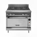 Vulcan V236HB 36" Gas Range W/ (2) Hot Tops & Storage Base, Liquid Propane-cityfoodequipment.com