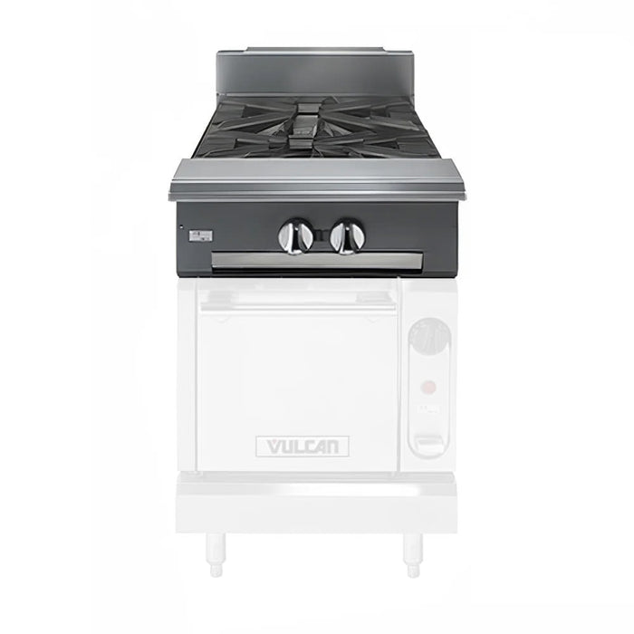 Vulcan V2B12 12" 2 Burner Gas Range Top - Modular, Liquid Propane-cityfoodequipment.com