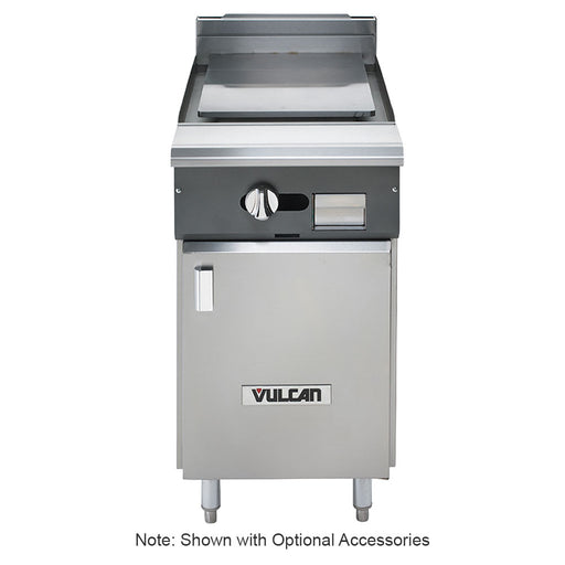 Vulcan V2B18B 18" 2 Burner Gas Range W/ Storage Base, Liquid Propane-cityfoodequipment.com