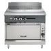 Vulcan V2P36B 36" Gas Range W/ (2) Planchas & Storage Base, Liquid Propane-cityfoodequipment.com