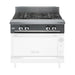 Vulcan V4B36 36" 4 Burner Gas Range Top - Modular, Liquid Propane-cityfoodequipment.com