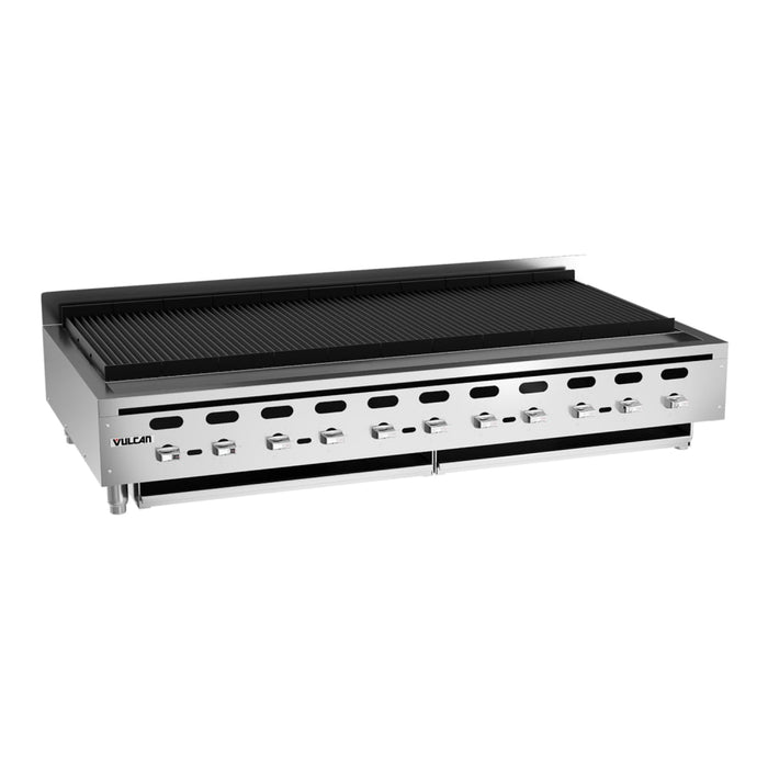 Vulcan VACB60 62" Countertop Charbroiler W/ Cast Iron Burners, Liquid Propane-cityfoodequipment.com