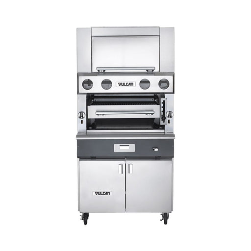 Vulcan VBB1SF 36" Upright Broiler W/ (4) Burners - Standard Oven Base, Liquid Propane-cityfoodequipment.com