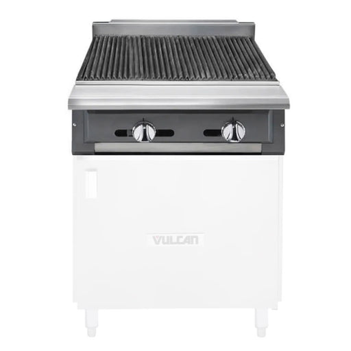 Vulcan VCBB24 24" Gas Range Charbroiler - Modular, Natural Gas-cityfoodequipment.com