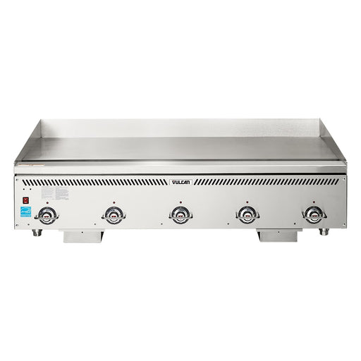 Vulcan VCCG60-AR 60" Gas Griddle W/ Thermostatic Controls - 1" Chrome Plate, Natural Gas-cityfoodequipment.com