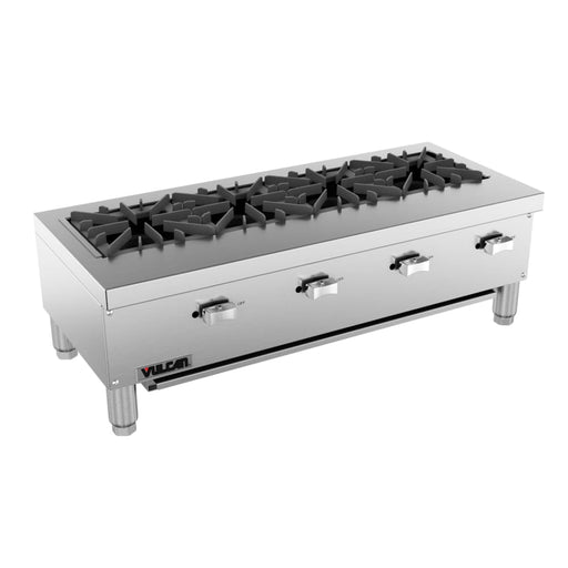 Vulcan VCRR24 24" Gas Hotplate W/ (2) Burners & Infinite Controls, Natural Gas-cityfoodequipment.com