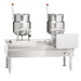 Vulcan VEKT50/66 (2) 6 Gal Steam Kettles - Manual Tilt, 2/3 Jacket, 240v/3ph-cityfoodequipment.com