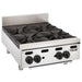 Vulcan VHP424 24" Gas Hotplate W/ (4) Burners & Infinite Controls, Liquid Propane-cityfoodequipment.com