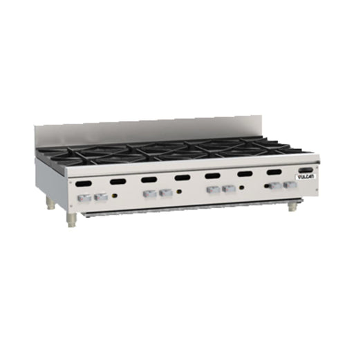 Vulcan VHP848 48" Gas Hotplate W/ (8) Burners & Infinite Controls, Liquid Propane-cityfoodequipment.com