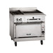 Vulcan VTC36B 36" Gas Range W/ Charbroiler & Storage Base, Liquid Propane-cityfoodequipment.com
