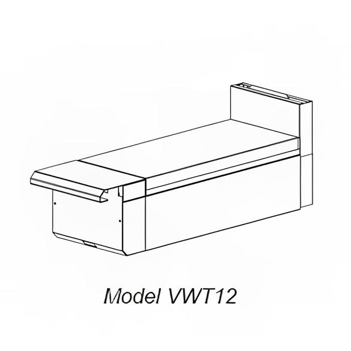 Vulcan VWT24 24" Heavy Duty Range, Range Line Work Surface, Modular, Natural Gas-cityfoodequipment.com